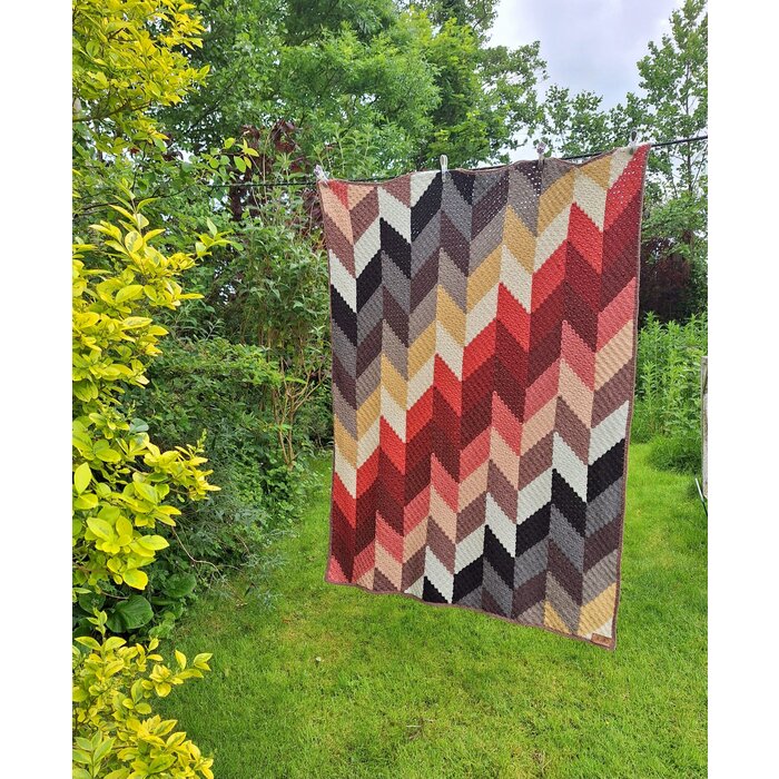 Haakpakket: Parallel deken - scrumptious