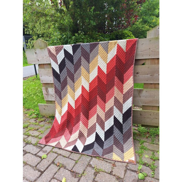 Haakpakket: Parallel deken - scrumptious