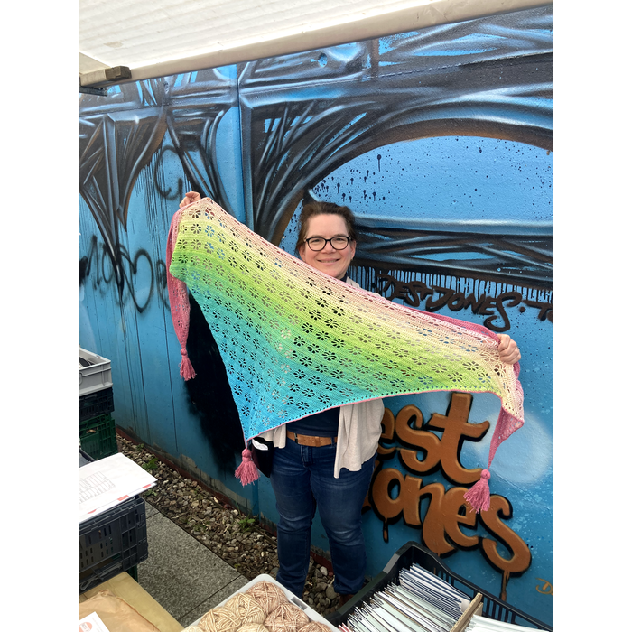 Caro's Atelier Haakpatroon: Happy Hawaii Shawl (digitaal)