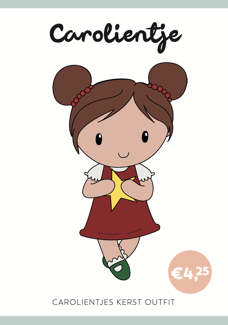 Caro's Atelier Haakpatroon Kerstjurkje Carolientje (boekje)