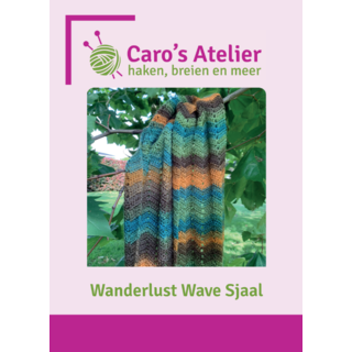 Caro's Atelier Haakpatroon Wanderlust Wave Sjaal (digitaal)