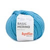 Basic Merino 104 - Blauw Cyaan