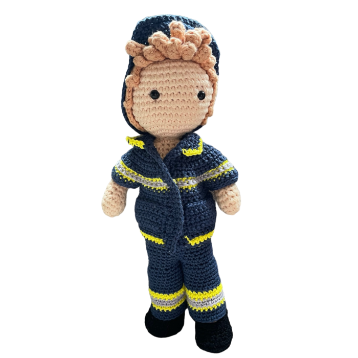 Caro's Atelier Haakpatroon Politie outfit Kareltje (digitaal)