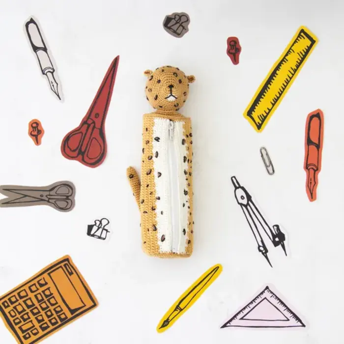 Scheepjes Haakpatroon: Etui Luipaard