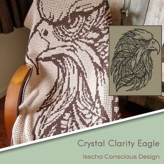 Haakpakket: Crystal Clarity Eagle Deken