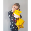 Haakpatroon: Knuffeldeken Gideon Giraffe