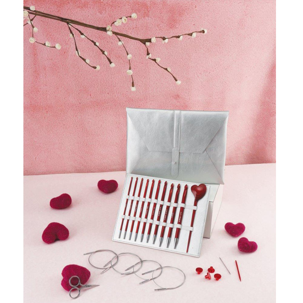 KnitPro Amore Afghaans Tunische Haaknaaldenset