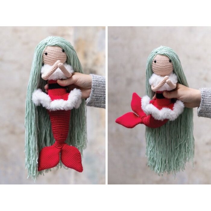 Durable Haakpatroon: Kerstzeemeermin Marella