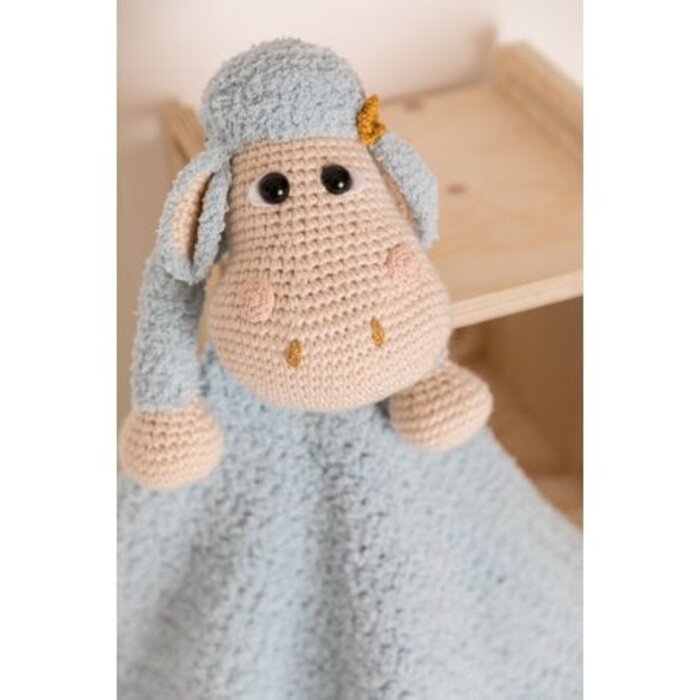 Woolytoons Haakpatroon: Knuffeldeken Suzi Schaap