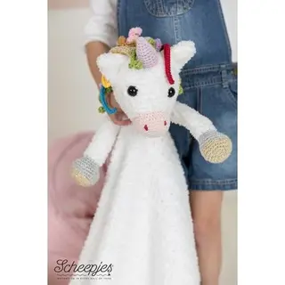 Woolytoons Haakpatroon: Knuffeldeken Emily Eenhoorn
