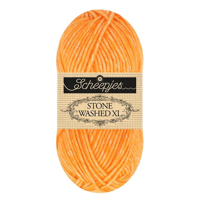 Scheepjes Stone Washed XL 882 - Orange Calcite