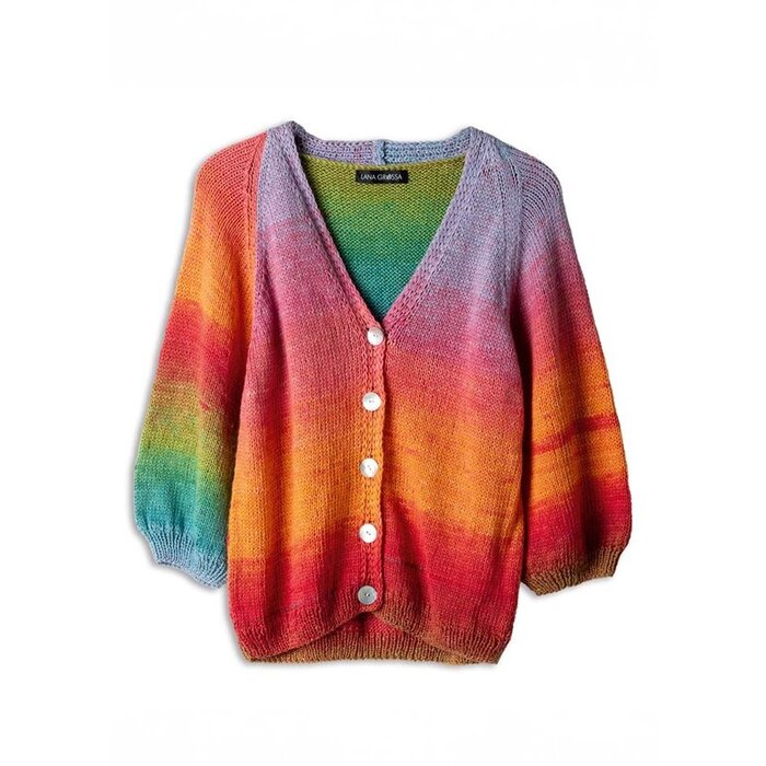 Lana Grossa Breipakket: Raglanvest Cotonella (LB18-27)