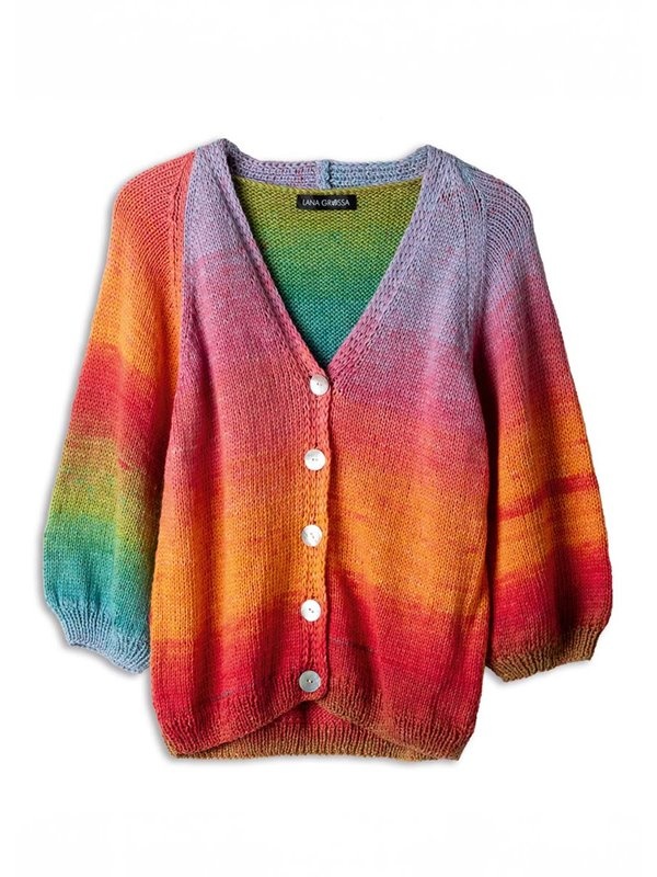 Lana Grossa Breipakket: Raglanvest Cotonella (LB18-27)