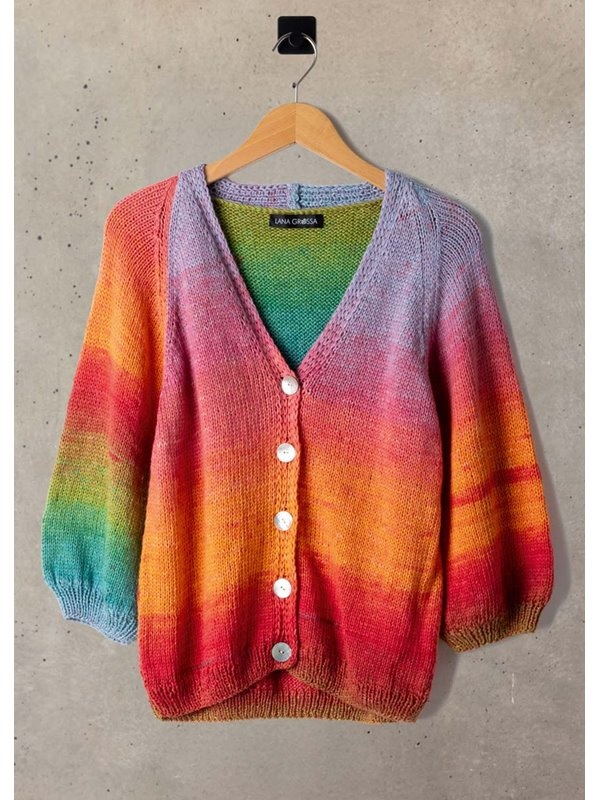 Lana Grossa Breipakket: Raglanvest Cotonella (LB18-27)