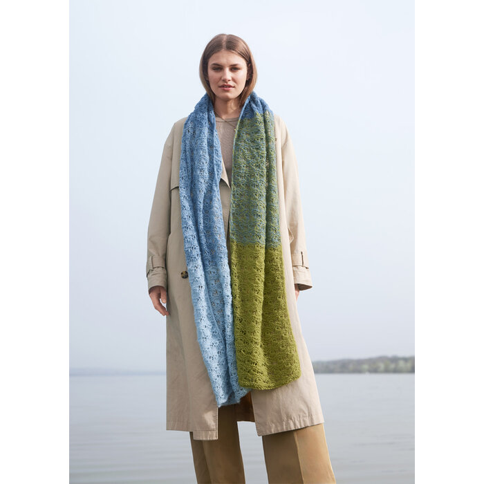 Lana Grossa Breipakket: Sjaal Soffio (08-04)