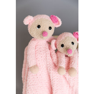 Woolytoons Haakpatroon: Knuffeldeken Mila Muis