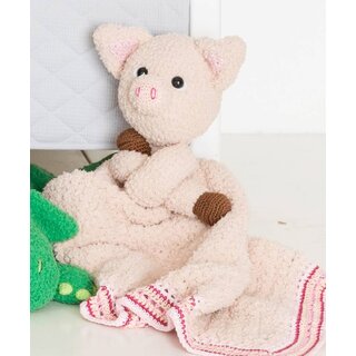 Woolytoons Haakpatroon: Knuffeldeken Veerle Varken