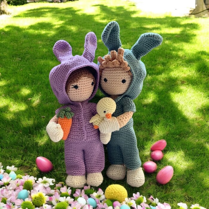 Caro's Atelier Haakpakket: Paashaas Outfit Carolientje