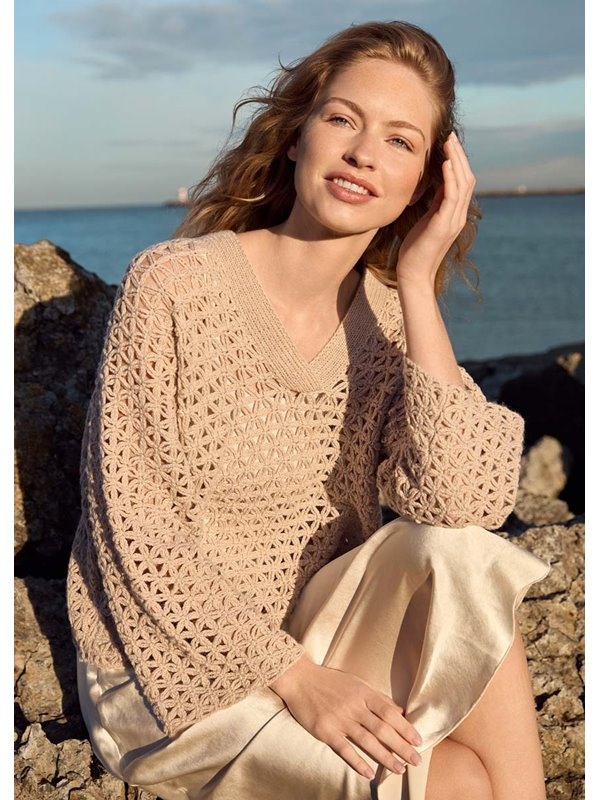 Lana Grossa Haakpakket: Trui Ecopuno (NK01-01)