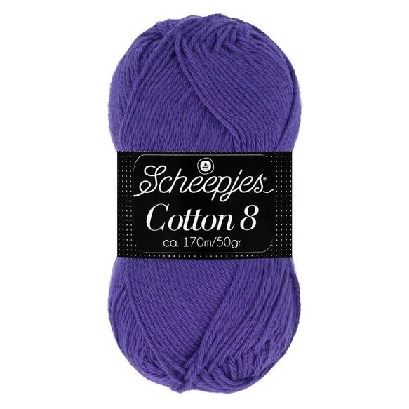 Scheepjes Cotton 8 - 661 - paars