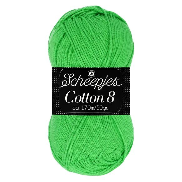 Scheepjes Cotton 8 - 517 - groen