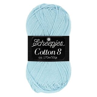 Scheepjes Cotton 8 - 652 - grijsblauw