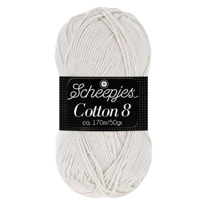 Scheepjes Cotton 8 - 700 - lichtgrijs