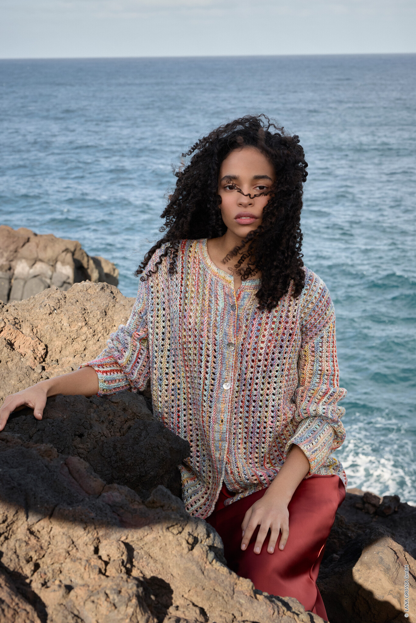 Lana Grossa Breipakket: Vest Cotonella Multi (G15-10)