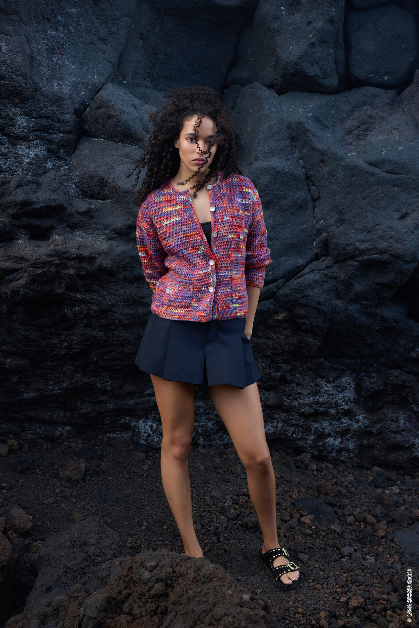 Lana Grossa Haakpakket: Trui Cotonella Multi (G15-26)