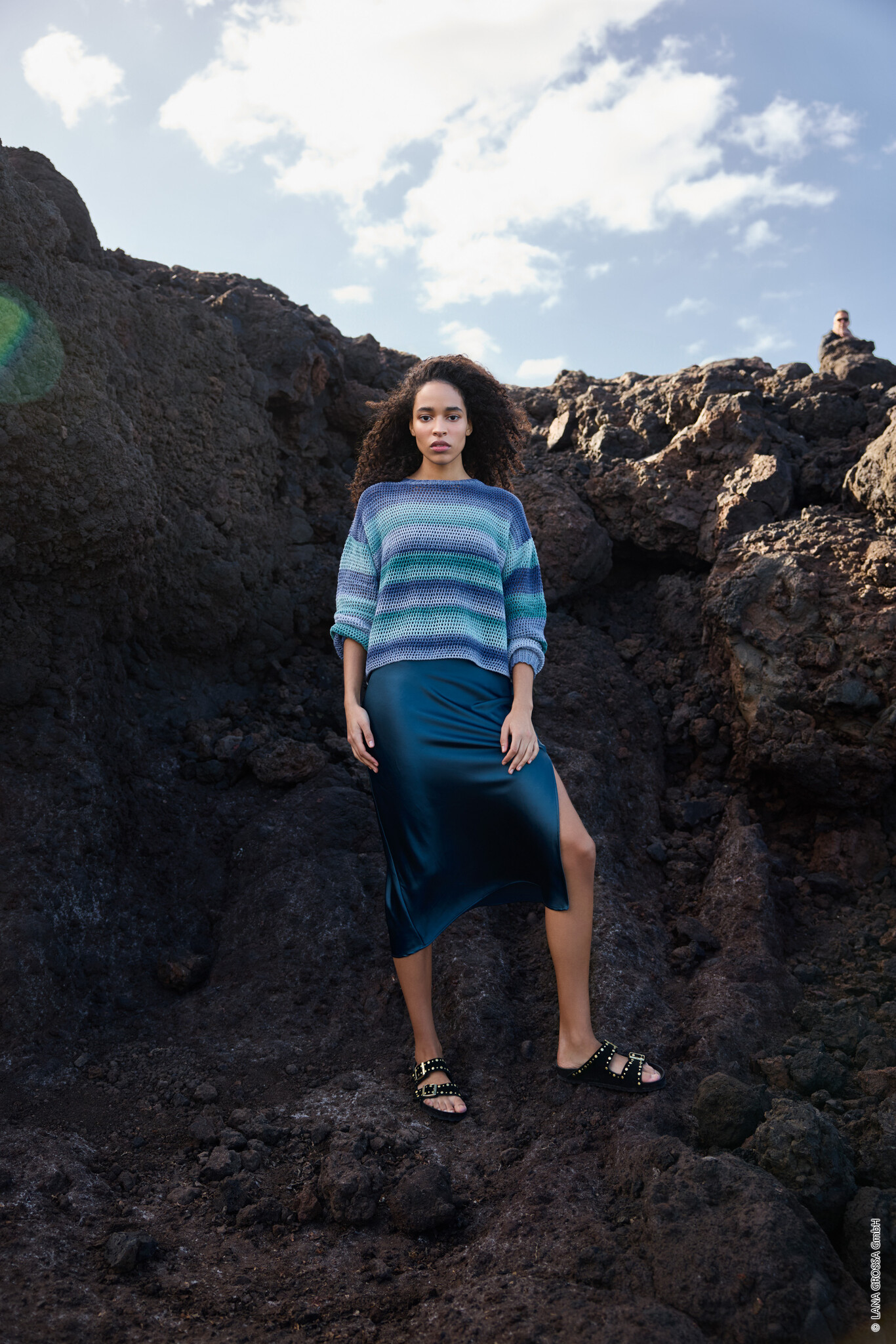 Lana Grossa Haakpakket: Gehaakte Trui Gomitolo Tono (G15-28)