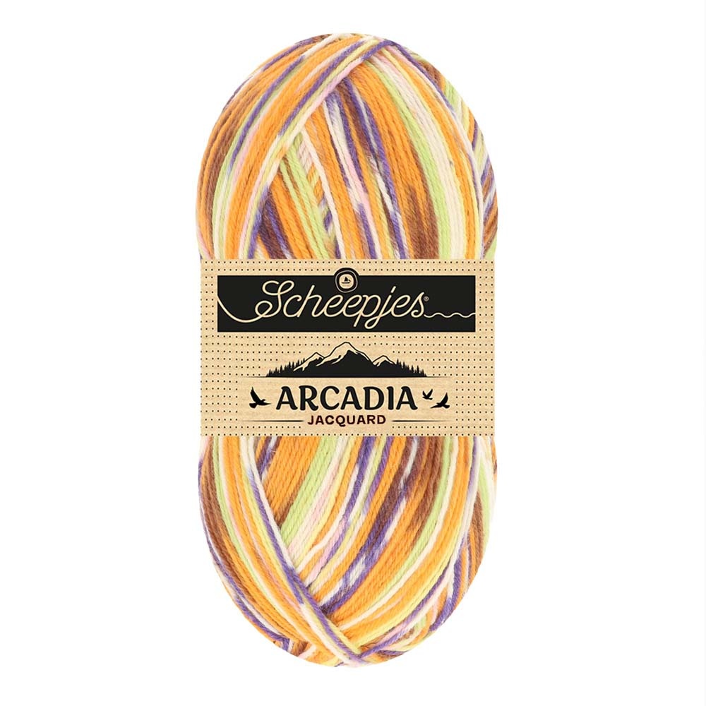Scheepjes Arcadia Jacquard 1004 - Amberleaf