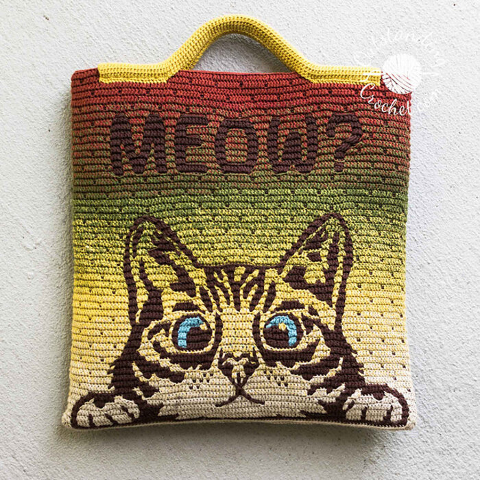 Garenpakket: Meow Cat Bag