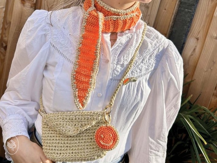 Durable Haakpakket Koningsdag tasje & sjaaltje