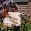 Durable Haakpatroon: Pied de Poule tas en portemonnee