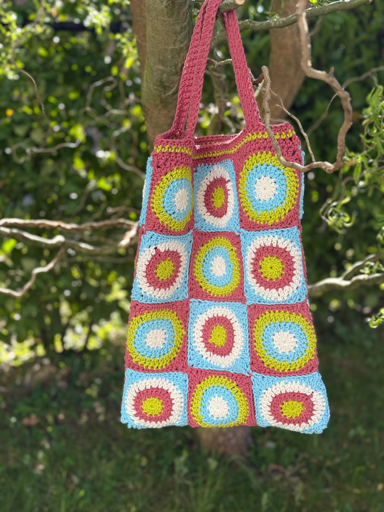 Caro's Atelier Haakpakket: Caro's Circle Square Tas