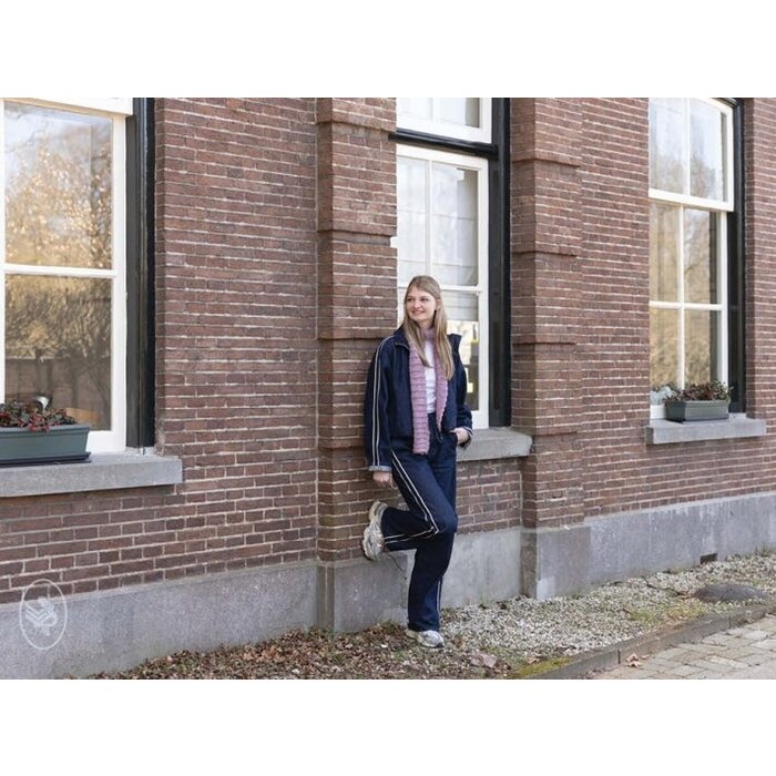 Durable Breipatroon: Sjaal Orchid