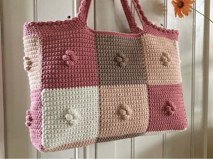 Durable Haakpakket: Tas Sweet Squares