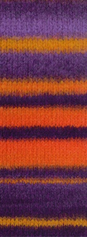 Lana Grossa Gigante 02 - paars/oranje  (uitlopend)