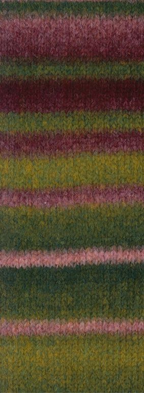 Lana Grossa Gigante 10 - roze/groen  (uitlopend)