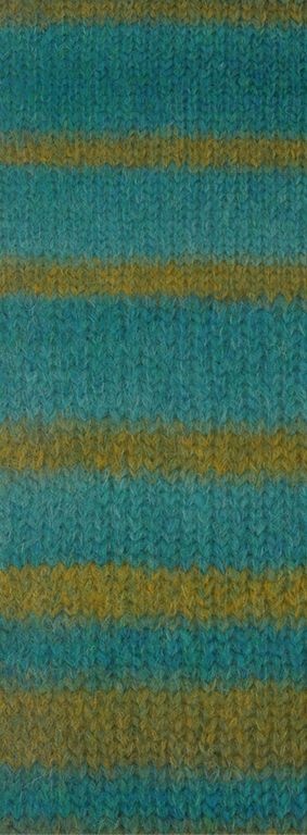 Lana Grossa Gigante 08 - petrol/olijf (uitlopend)