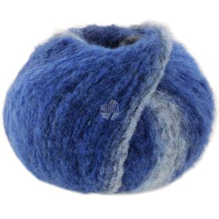 Lana Grossa Gigante 07 - blauw/grijs  (uitlopend)