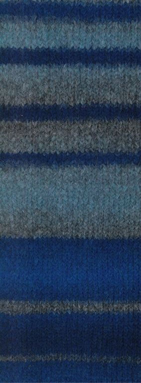 Lana Grossa Gigante 07 - blauw/grijs  (uitlopend)