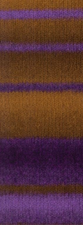 Lana Grossa Gigante 04 - bruin/paars  (uitlopend)