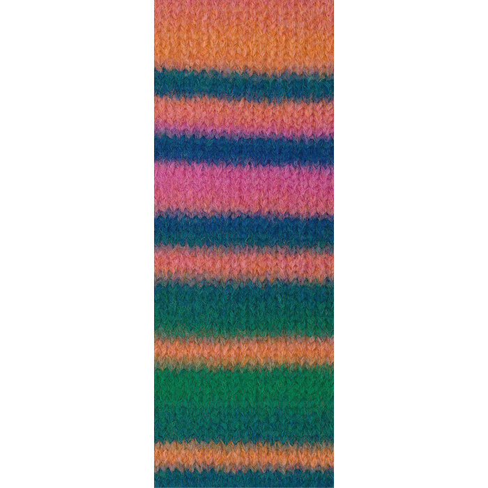 Lana Grossa Gigante 15 - roze/blauw/groen  (uitlopend)