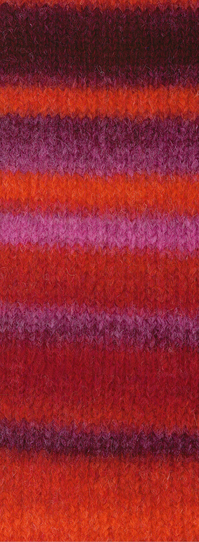 Lana Grossa Gigante 17 - rood/paars  (uitlopend)