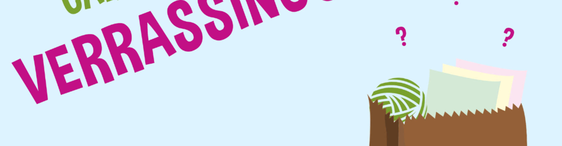 Laat je creatief verrassen!