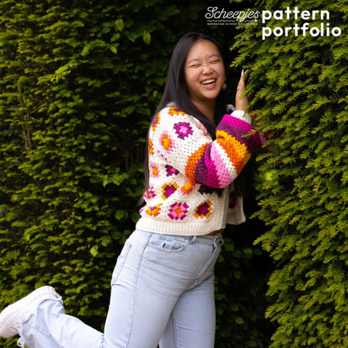 Scheepjes Haakpakket: Petal Patch Cardigan