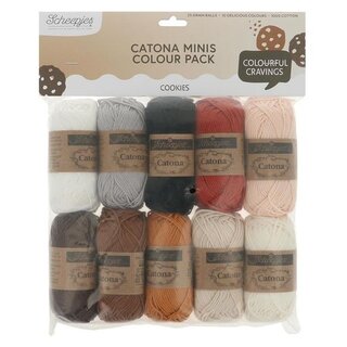 Scheepjes Catona Colour Pack - Cookies