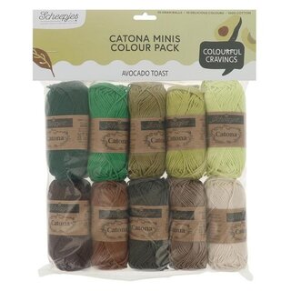 Scheepjes Catona Colour Pack - Avocado Toast