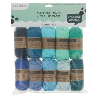 Scheepjes Catona Colour Pack - Blueberry Fizz